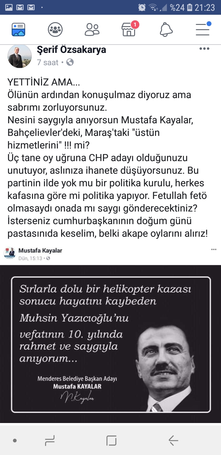 MUSTAFA KAYALAR OY UĞRUNA MI BUNU YAPTI?