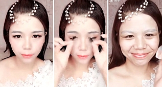 MAKYAJI SİLİNCE BAŞKA BİRİ ÇIKTI!