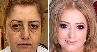 Şok geçirten makyajla değişimler