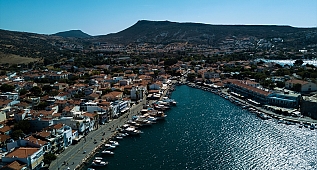 Foça'da görsel şölen