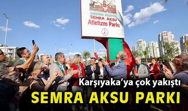 Semra Aksu atletizm parkı açıldı