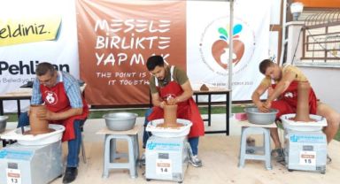 Uluslararası Menemen Çömlek Festivali'nden renkli görüntüler