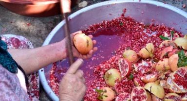 Nar ekşisinin zahmetli yolculuğu başladı