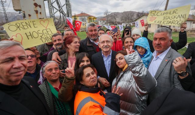 Millet İttifakı Cumhurbaşkanı Adayı Kılıçdaroğlu afet bölgesinde