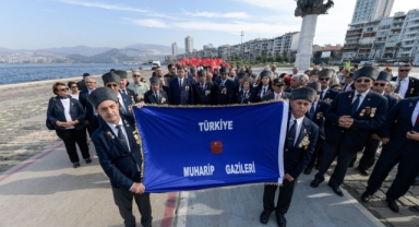 İzmir'de gaziler günü kutlandı!