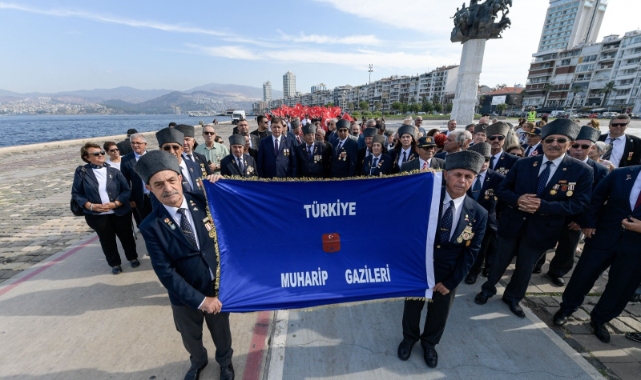 İzmir'de gaziler günü kutlandı!