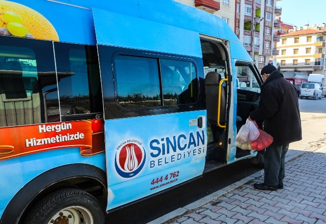 Sincan Belediyesi pazarı vatandaşın ayağına getiriyor