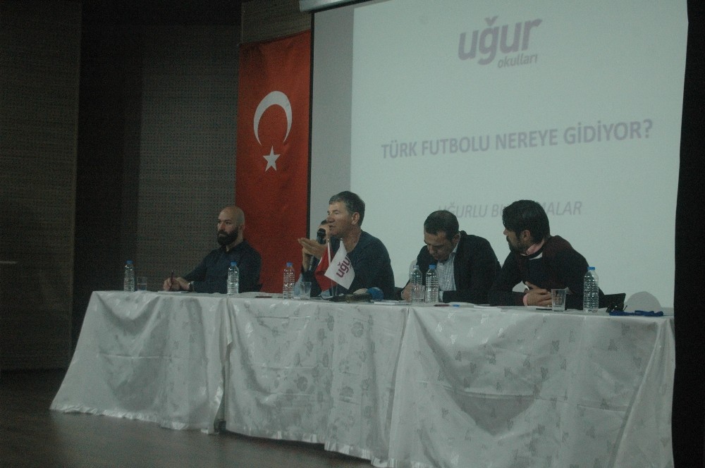 Uğur Okullarında eski milli sporculardan gençlere tavsiyeler