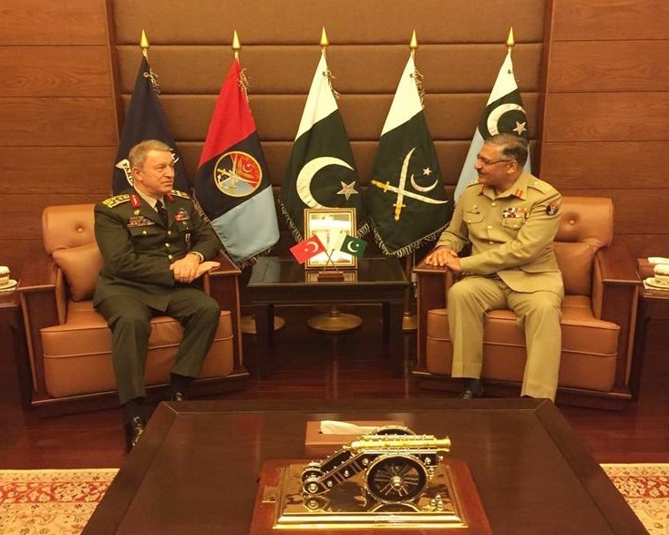 Genelkurmay Başkanı Orgeneral Akar, Pakistan’a resmi ziyarette bulundu