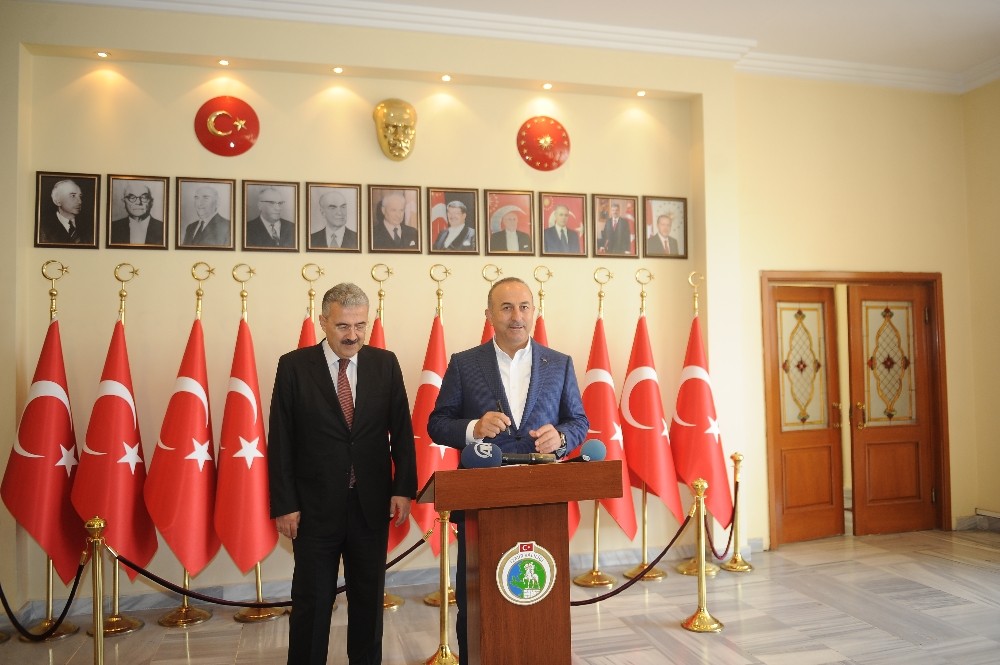 Bakan Çavuşoğlu’ndan “Sincar’da ABD ile işbirliği” açıklaması
