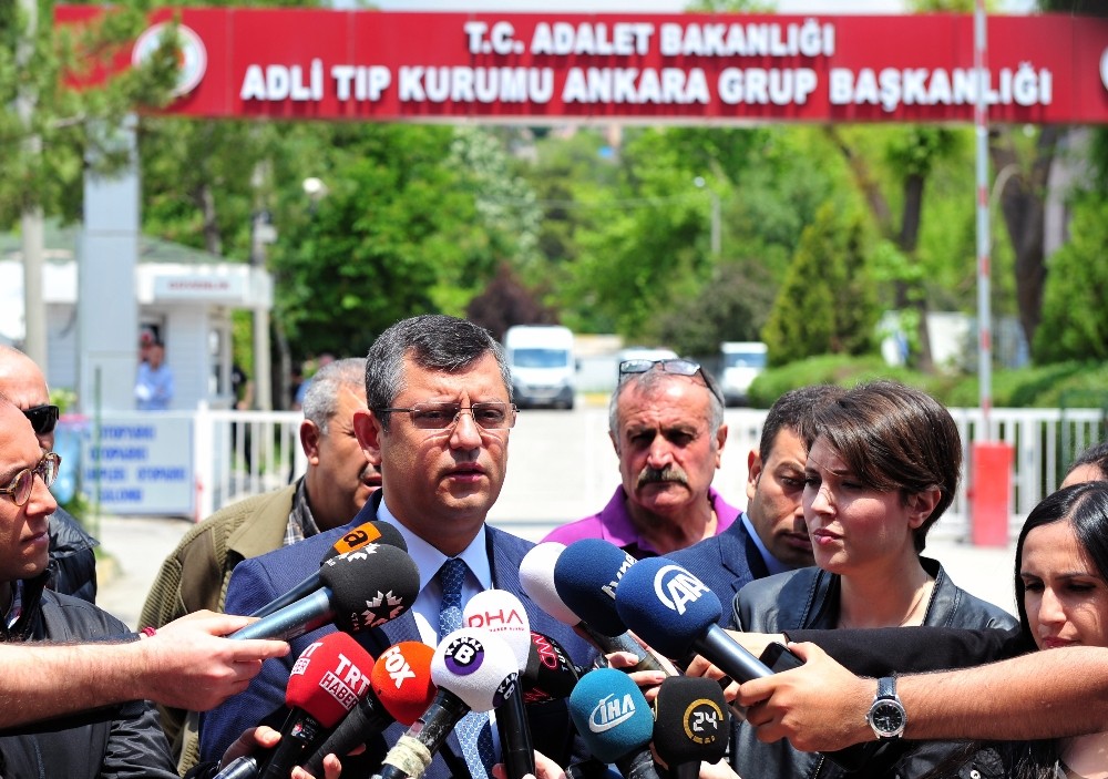 CHP’li Özel’den Adli Tıp Kurumundaki son duruma ilişkin açıklama