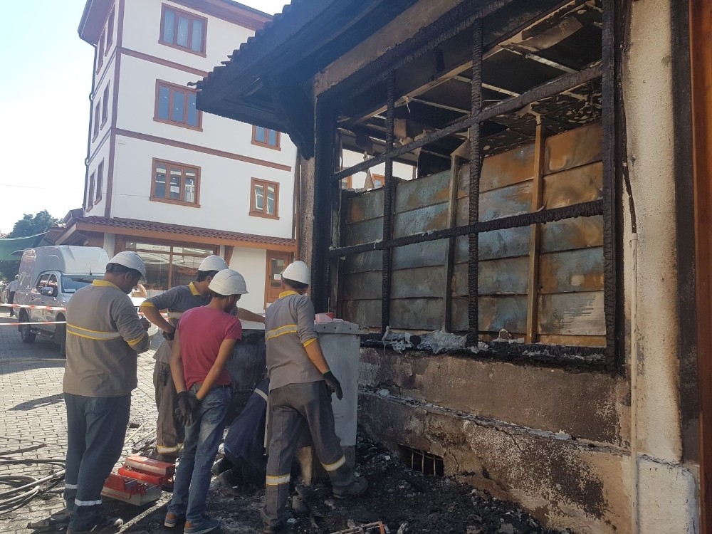 Nallıhan’da yangın