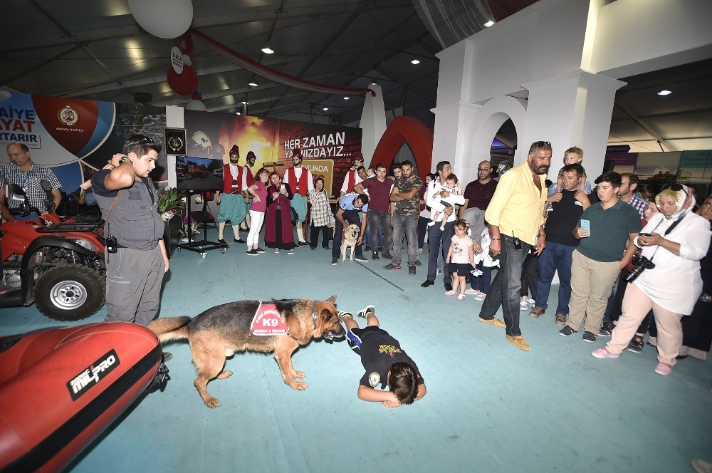 Ankara İtfaiyesi de Ankara Festivali’nde