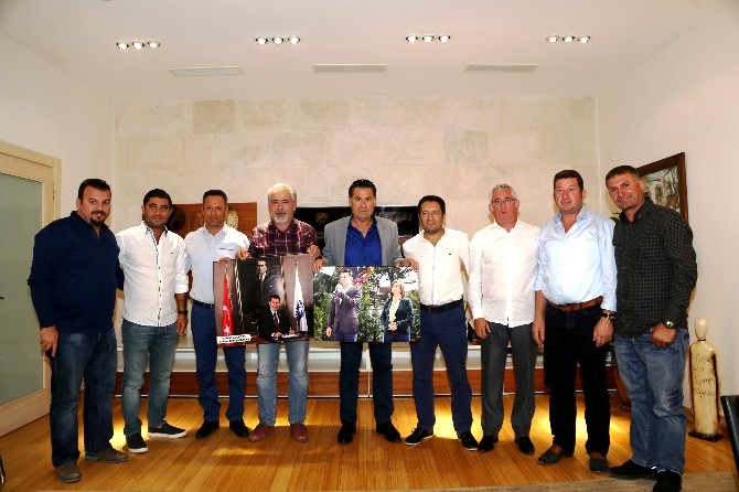 Yalıkavak Spor Kulübü’nden Başkan Kocadon’a ziyaret