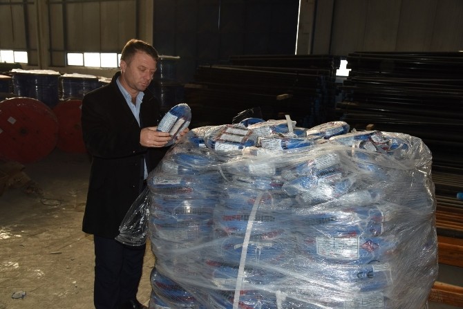 Dalgıç tipi motopomplara 39 bin metre su altı kablosu