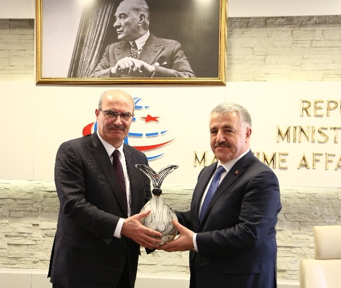 Ahmet Arslan’a ziyaret