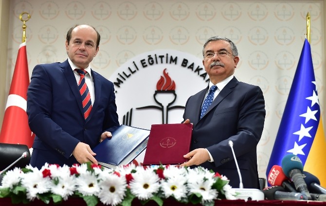 Türkiye ile Bosna Hersek arasında eğitim alanında işbirliği protokolü imzalandı