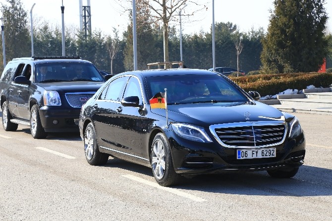 Almanya Başbakanı Merkel Ankara’da