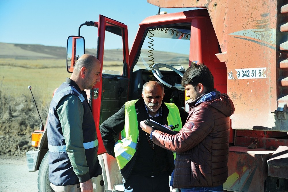 Kaçak hafriyata GPS’li takip
