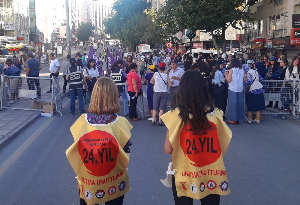 Madımak’ta hayatını kaybedenler Başkent’te anıldı