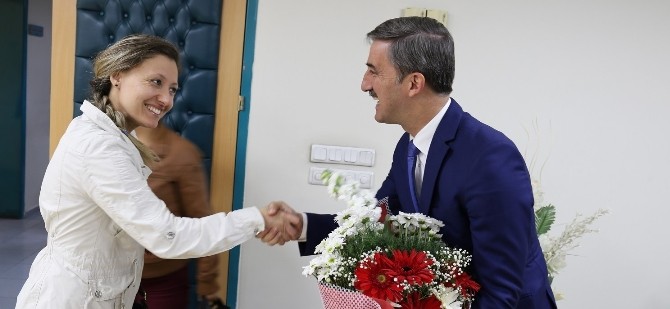 Turgutlu’da eğitimcilerden Başkan Şirin’e hizmet teşekkürü