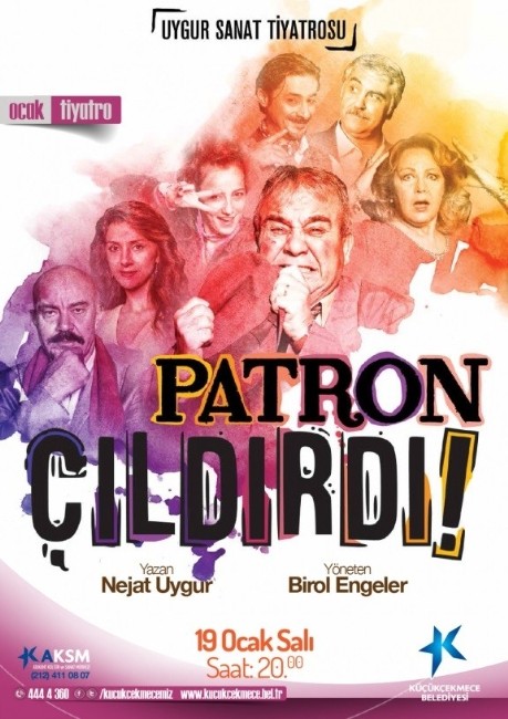 ‘Patron Çıldırdı’ Manisalı tiyatro severlerle buluşacak