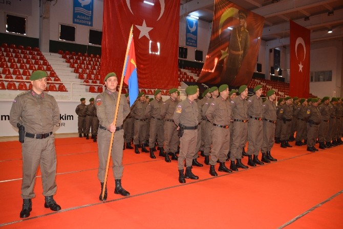 Aliağa’da 219 asker yemin etti