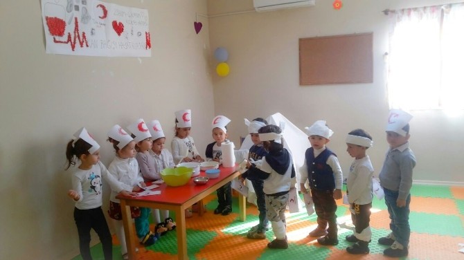 Minikler Kızılay’ı tanıdı