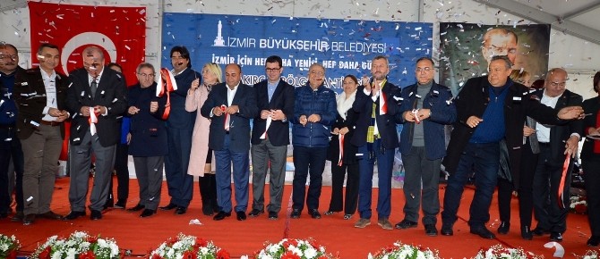 Bergama’da bölge şantiyesi törenle açıldı
