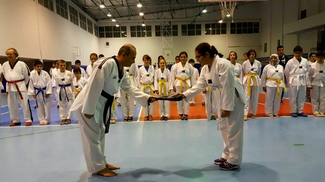 Tekvandocu Kaymakam vedalaştı
