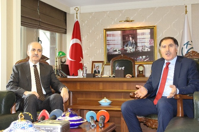 Başbakan Yardımcısı Kurtulmuş’tan KDK Başdenetçisi Malkoç’a ziyaret
