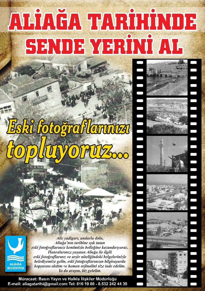 Aliağa Belediyesinden yerel tarih, arkeoloji ve kültür atağı