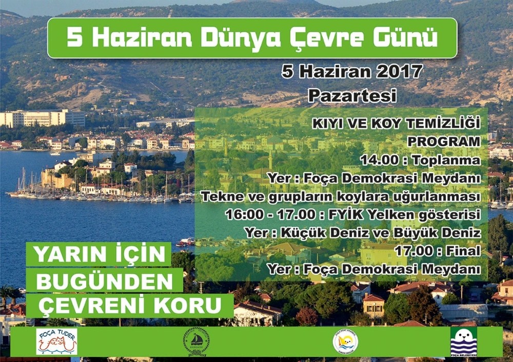 Foça’da çevre temizliği etkinliği