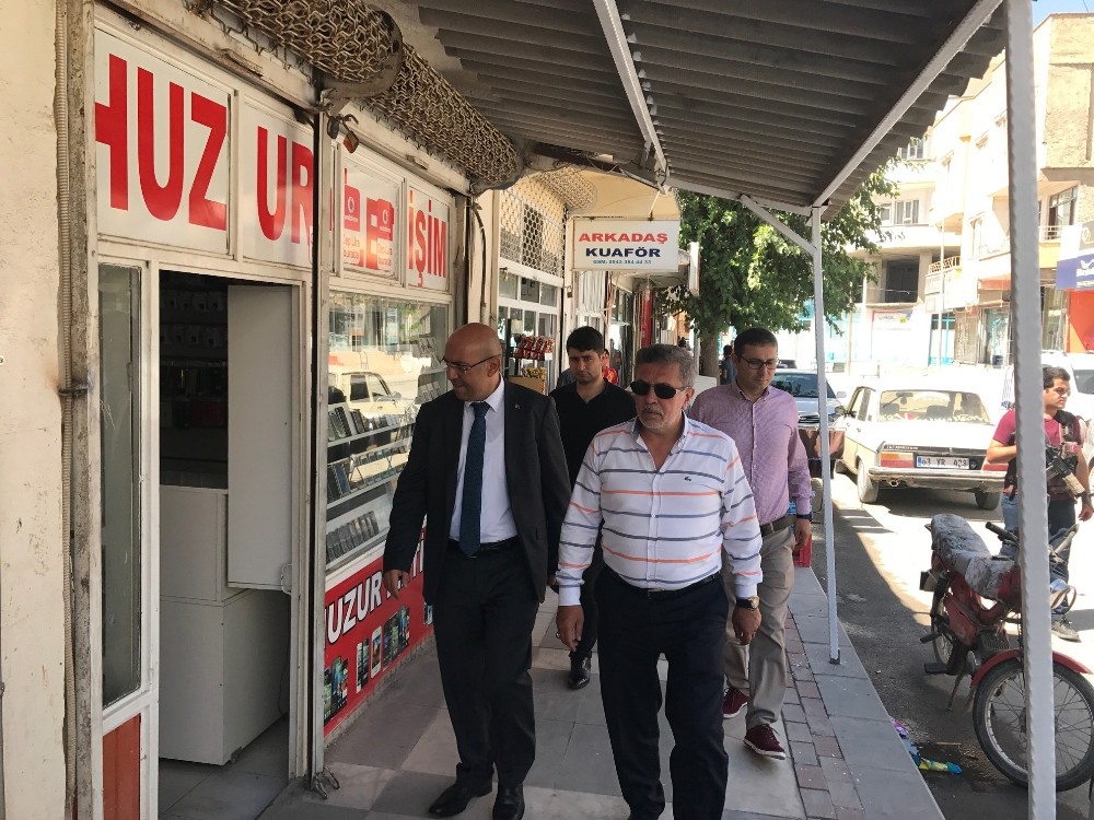 Başkan Çetin, kardeş Bozova Belediyesi’ni ziyaret etti