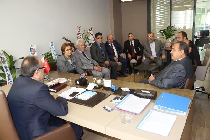 Sendika başkanlarından Genç’e ‘Hayırlı olsun’ ziyareti
