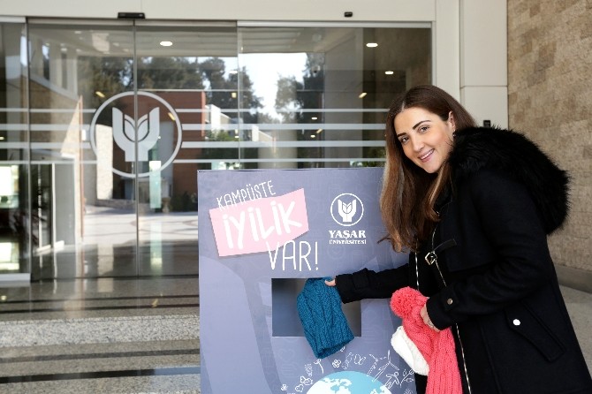 Kampüste bir gün değil her gün “iyilik var”
