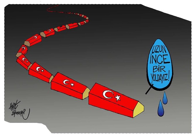 Türkiye gündemini çizgilerle anlattı