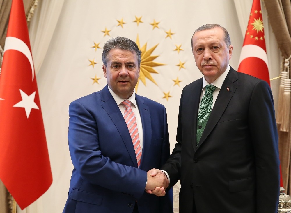 Cumhurbaşkanı Erdoğan, Alman Dışişleri Bakanını kabul etti