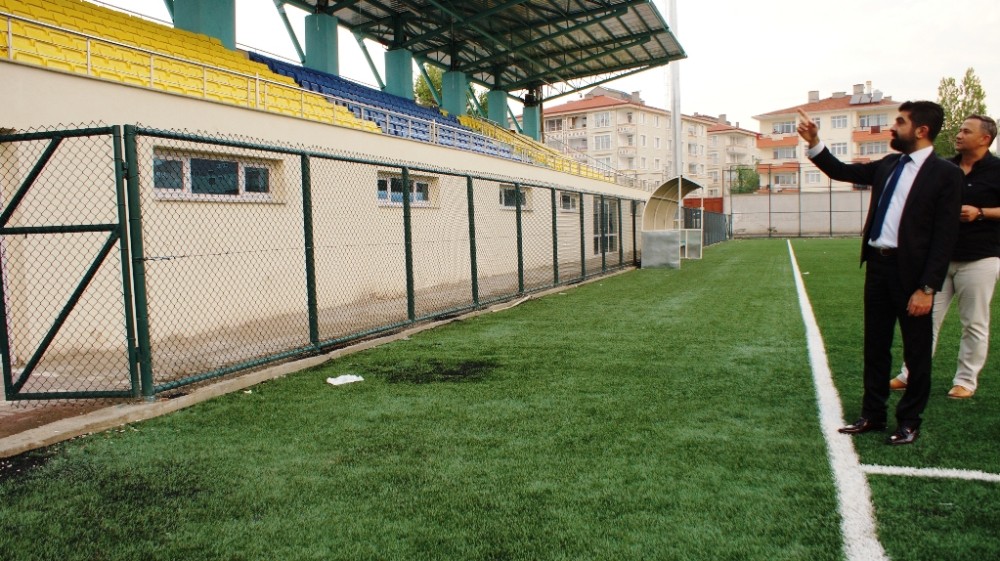 Çubukspor Başkanı Akkaya’dan yeni statta inceleme