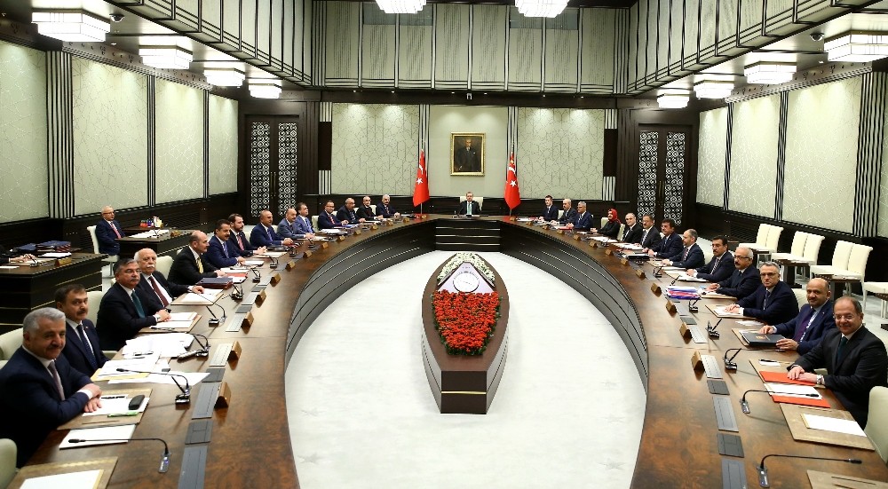 Bakanlar Kurulu Beştepe’de toplandı