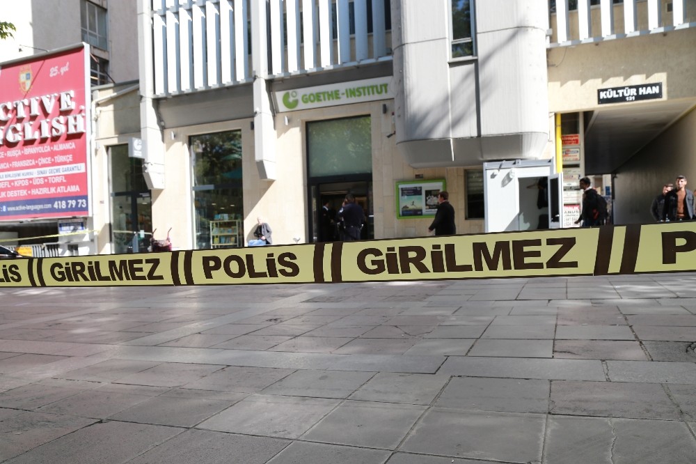 Alman Kültür Merkezinde şüpheli kargo paniği