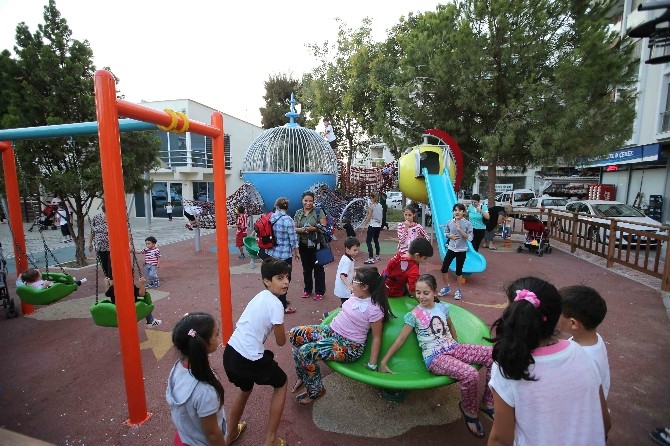 Nergiz Parkında yüzler gülüyor