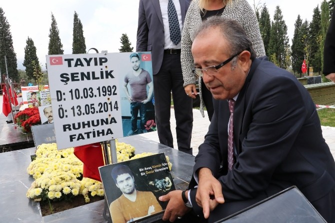 Genç’ten Soma’ya ziyaret