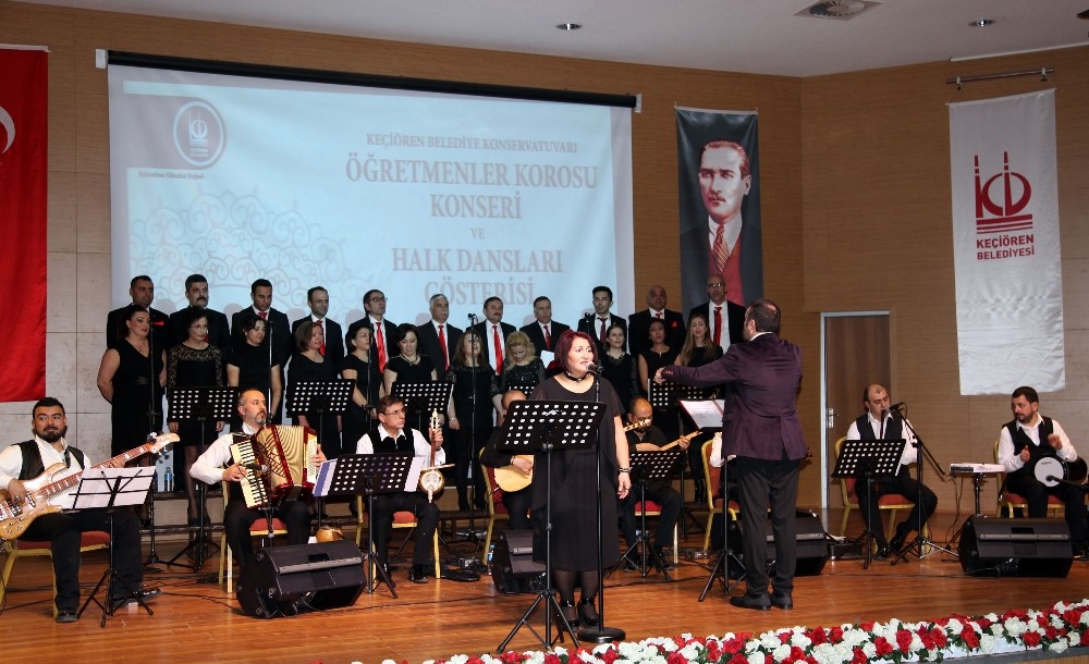Keçiören’de sahne bu defa öğretmenlerin