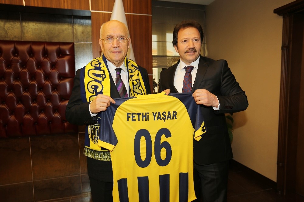 Yenimahalle Belediye Başkanı Yaşar’dan şampiyon Ankaragücü’ne destek