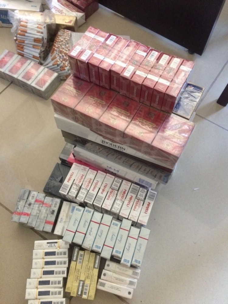 Aliağa’da bin 480 paket kaçak sigara ele geçirildi