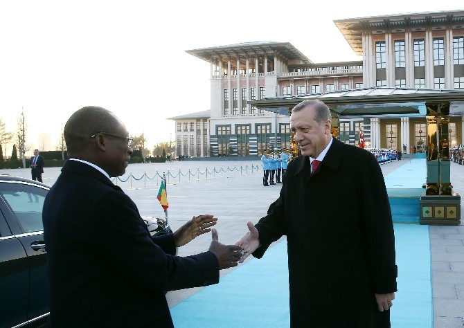 Benin Cumhurbaşkanı Talon, Cumhurbaşkanlığı Külliyesi’nde
