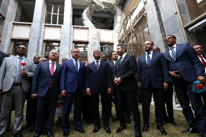 Etiyopya Cumhurbaşkanı Mulatu Teshome, TBMM’yi ziyaret etti