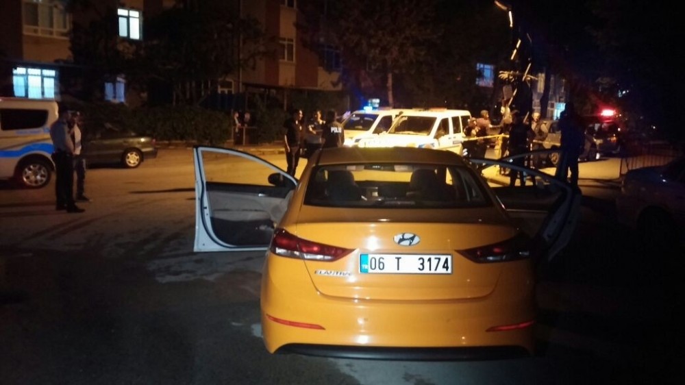 Başkent’te taksi şoförü silahlı saldırıya uğradı