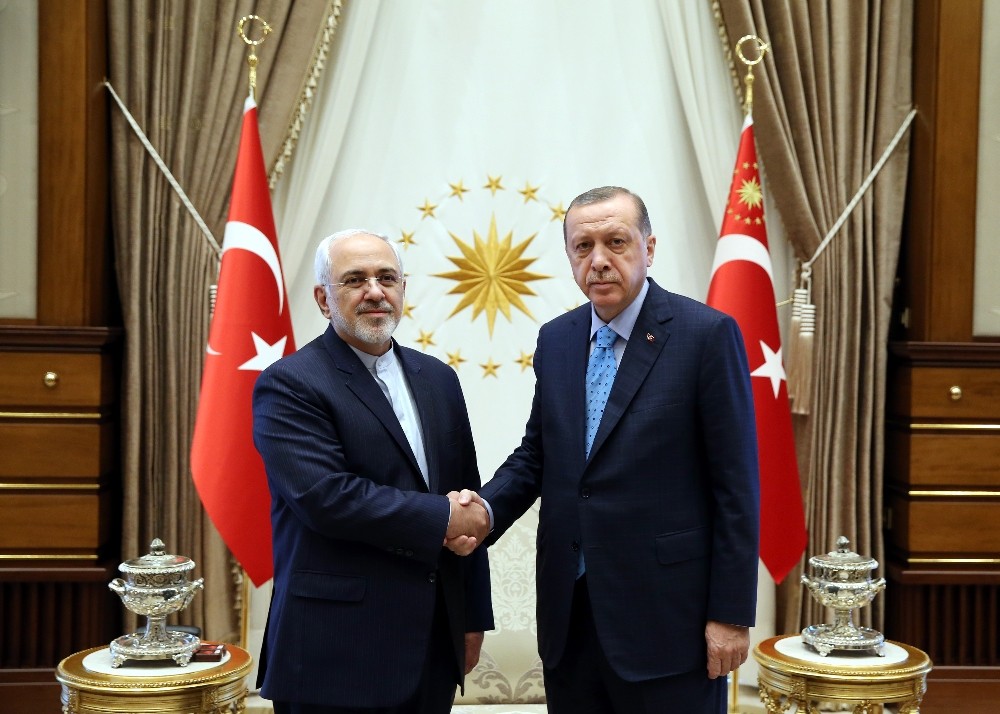 Cumhurbaşkanı Erdoğan, İran Dışişleri Bakanını kabul etti
